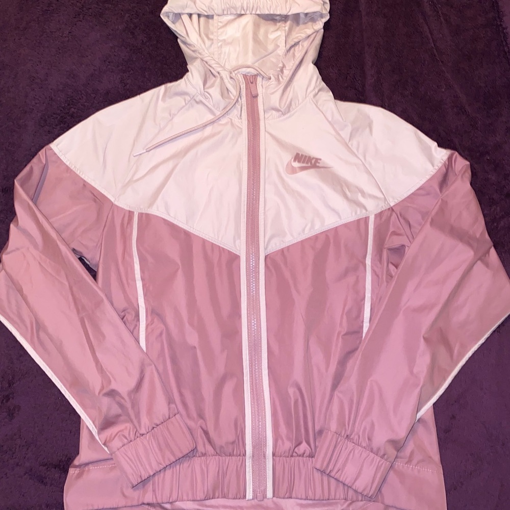 Nike Windrunner Jacket Plum Chalk